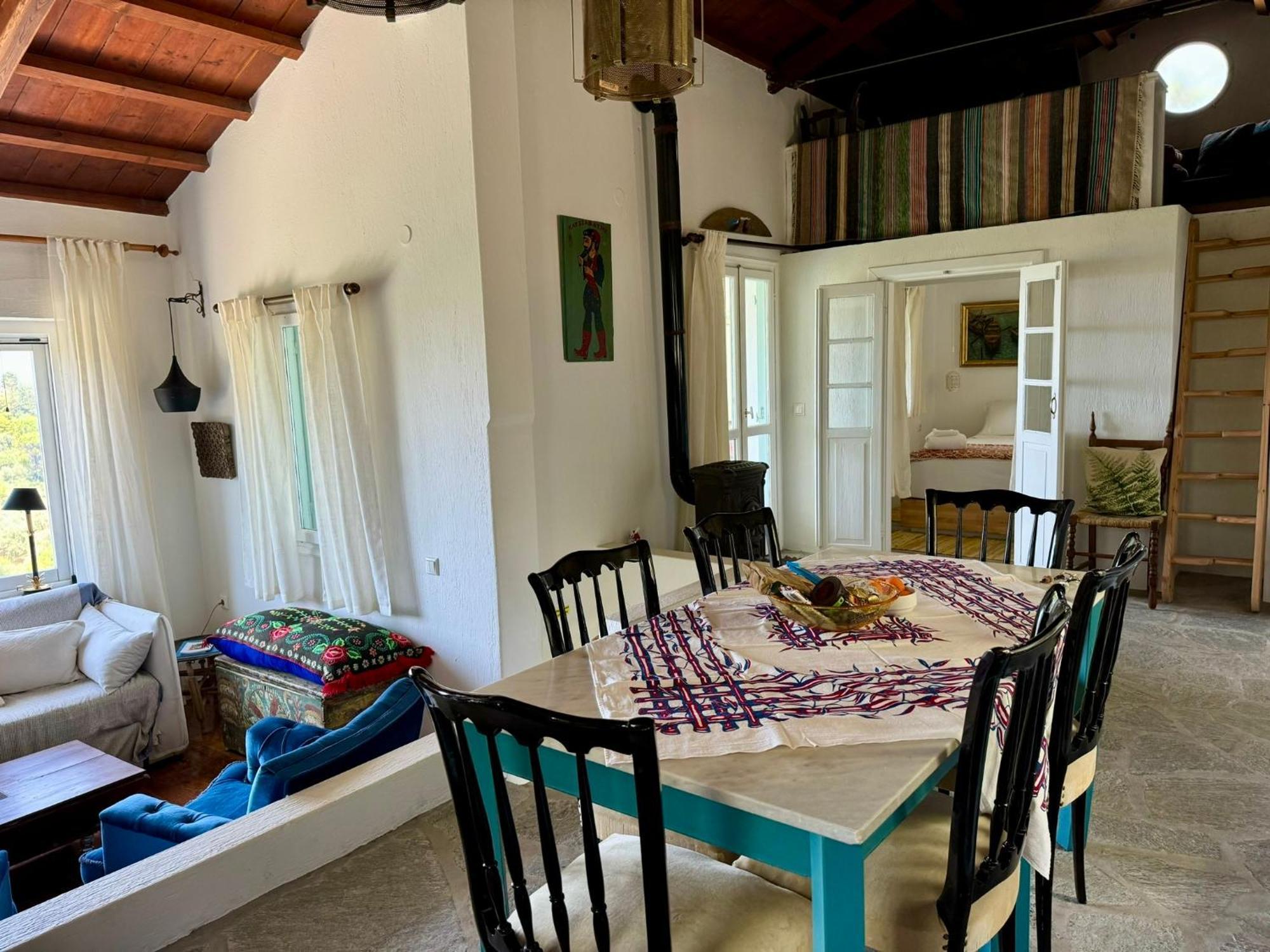 Olive Mill Cottage Szkópelosz Kültér fotó